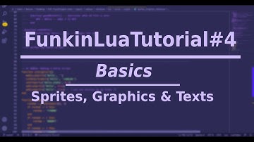 Psych Engine Coding Tutorial | Basics - Sprites, Graphics & Texts