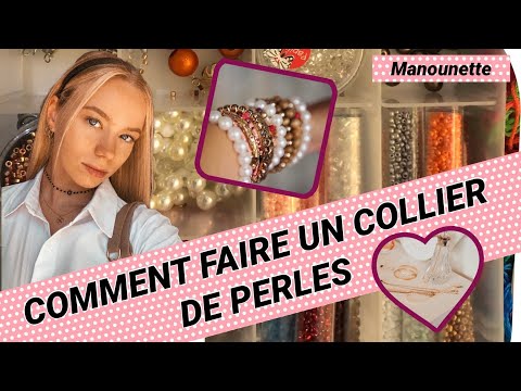 Vidéo: Comment Faire Un Collier De Perles Et D'épines