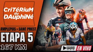 🔴((EN VIVO)) 🚵‍♂️ CRÍTERIUM DU DAUPHINÉ🔺ETAPA 5 - 167 KM🏆🚵‍♂️