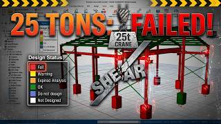 My 25-Ton Design FAILED: How I Fixed Shear in ProtaStructure