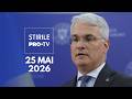 Știrile PRO TV - 25 Mai 2026 | O nouă lege a salarizării