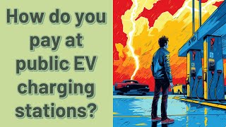 How do you pay at public EV charging stations?