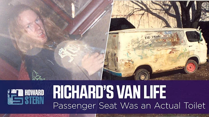 Richards Old Van Had a Real Toilet for a Passenger...