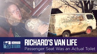 Richard’s Old Van Had a Real Toilet for a Passenger Seat