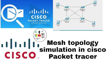 Mesh Topology Simulation in Mobile using Cisco Packet tracer || Techniciantech