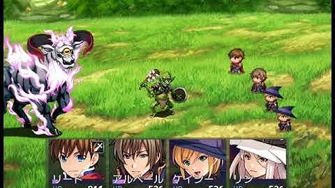 ツクールMZのサイドビュー、タイムプログレスのテスト