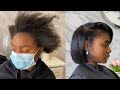 Her Mom trimmed her ends 3 years ago | Watch full transformation