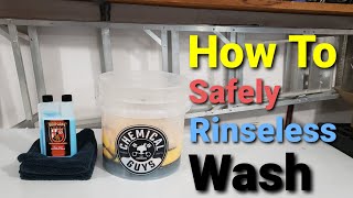 How To Safely Rinseless Wash Your Car - Wolfgang Uber Si02 Rinseless Wash