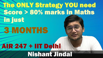 How to score 80+ Marks in JEE Main 2022 Maths in just 3months |Toppers Strategy & Weightage Analysis
