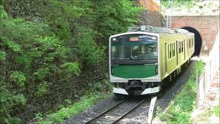 烏山線のEV-E301系「ACCUM」