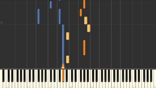 The Sounds Of Silence (Paul Simon) - Synthesia piano tutorial