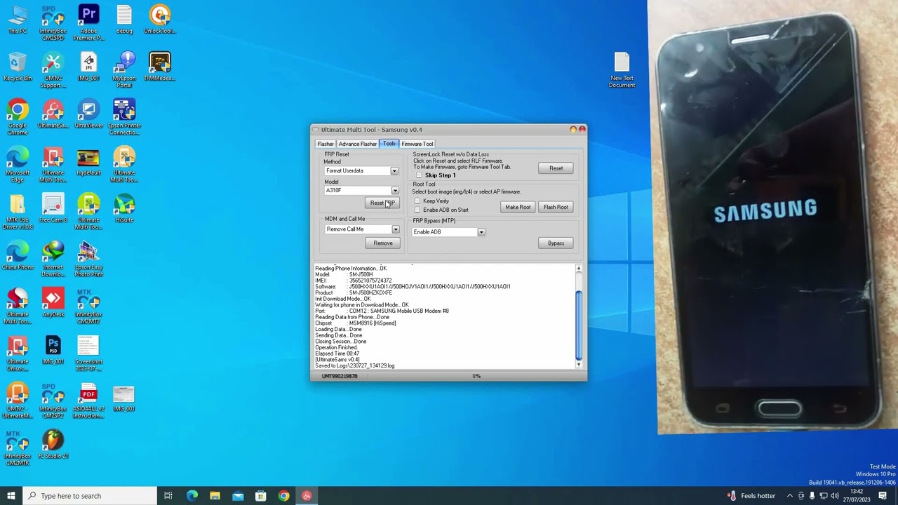 how to Samsung J5 Prime Frp Unlock (UMT Dongal)All Samsung Frp Unlock One Click 