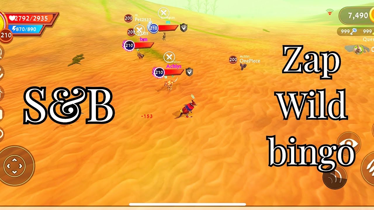 Wildcraft battle arena PvP | SAVAGE & Byanka vs Zap & Wild & bingo | 2/2 |