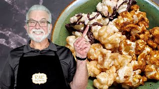 Randy Makes Gourmet Candy-coated Popcorn for Christmas Randy Makes Candy Cane Popcorn