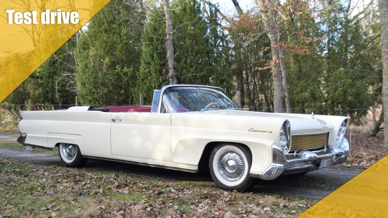 12537 - Lincoln Continental Cabriolet V8 430 — 1958 - YouTube