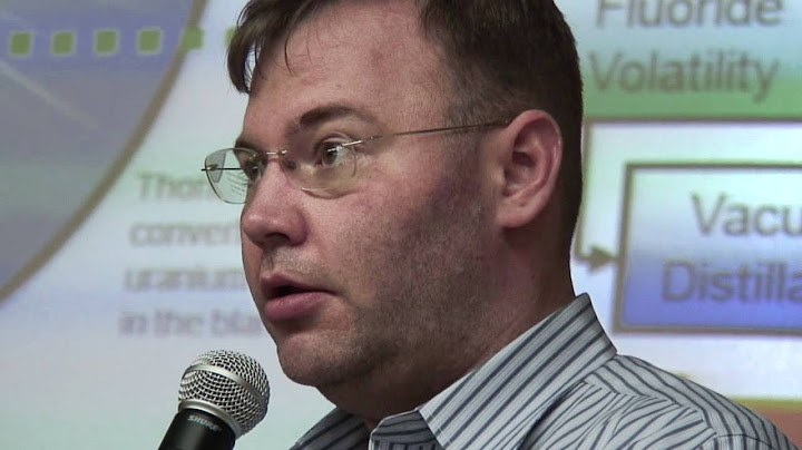 Kirk Sorensen @ MRU on LFTR - Liquid Fluoride Thorium Reactors