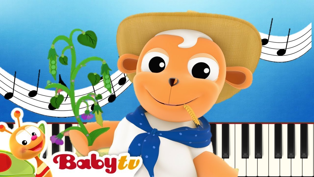BabyTV Oats and Peas Sheet Music YouTube