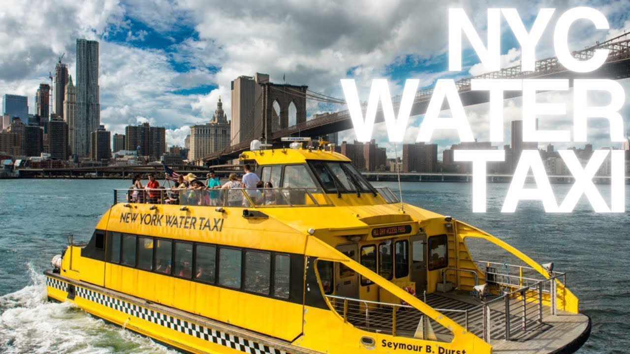 NYC Water Ferry 4K Tour Water Taxi Start in LES