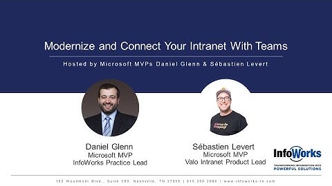 Modernize and Connect Your Intranet with Teams