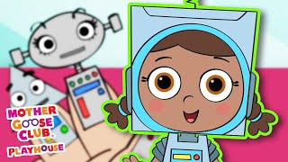Robot Finger Family + More | Mother Goose Club Nursery Rhyme Cartoons