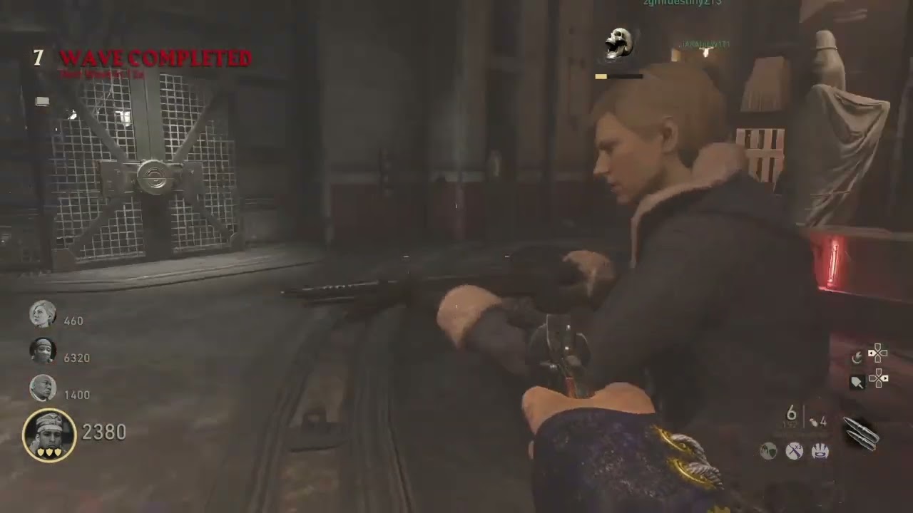 Unlocked The Moonraven slayer character in Call of Duty®: WWII Zombies