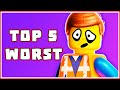 The Top 5 Worst LEGO Games Ever Made