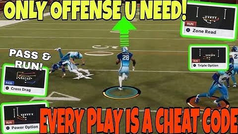 THE 100% MOST OVERPOWERED OFFENSE in Madden NFL 21🤯! Every Play is Literally A Glitch! Tips Gameplay