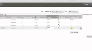 Grade Center / Blackboard Tutorial (2013)