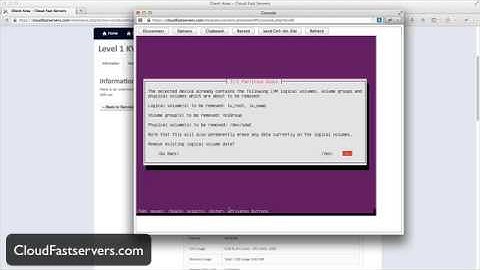 cloudfastservers cloud vps kvm ubuntu server edition install