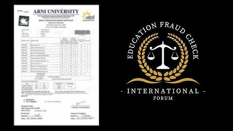 Arni University || Private University in Himachal Pradesh || Transcript || Wes || Verification