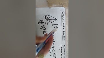 Volume & Surface Area : Regular Tetrahedron example