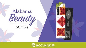 Cut Fabric for Your Next Alabama Beauty Quilt in Seconds