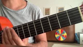 Video thumbnail of "Guitarra - La habitación prohibida (Raule)"