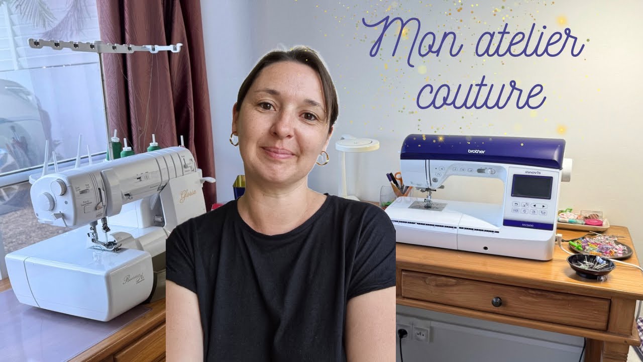 🧵Visite de mon atelier couture 🌟