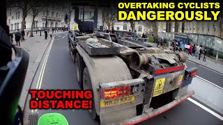 Close Passing and Overtaking Cyclists