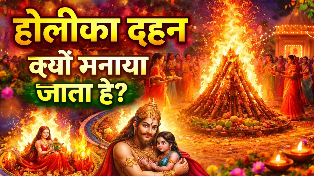 Holika Dahan Kyon Manaya Jata Hai? | Prahlad aur Bhakti Ki Sacchi Kahani | Holi Special Story