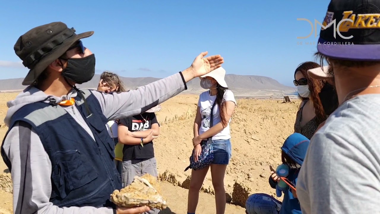 Parque Paleontológico Los Dedos, Caldera, Región de Atacama, Chile.