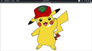 Draw pikachu using Python