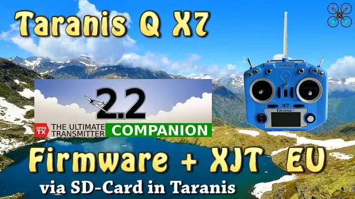 Taranis Q X7 Firmware + XJT Update EU