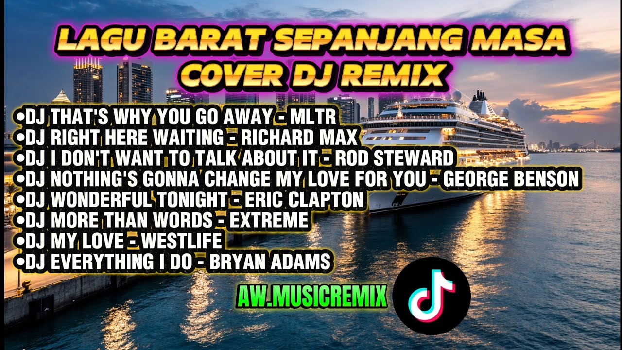 DJ Lagu Barat Sepanjang Masa Remix Terbaik 2026, MLTR, Westlife, Bryan Adams | Slow Remix Full Album
