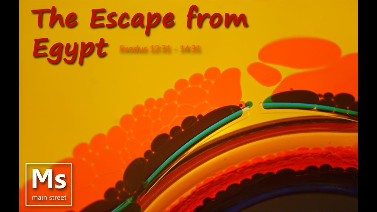The Escape from Egypt - YouTube