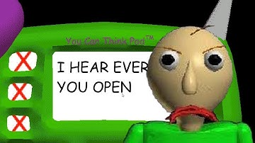 Secret Ending |Wrong Answers Only!| Baldi