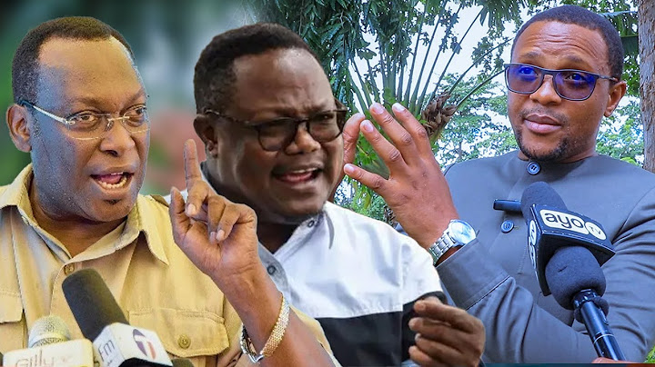 MBUNGE ASENGA AWAAMBIA CHADEMA "MZEE MBOWE KANUNA, MUNGU KAWALAANI" AWATAKA KUMPIGIA MAGOTI MBOWE