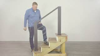 How to Install Barrette Outdoor Living RDI® Elevation Rail™ - Stair Rail