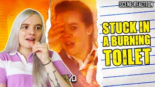 Waterloo Road REACTION | Chlo is TRAPPED in a Burning Bathroom!