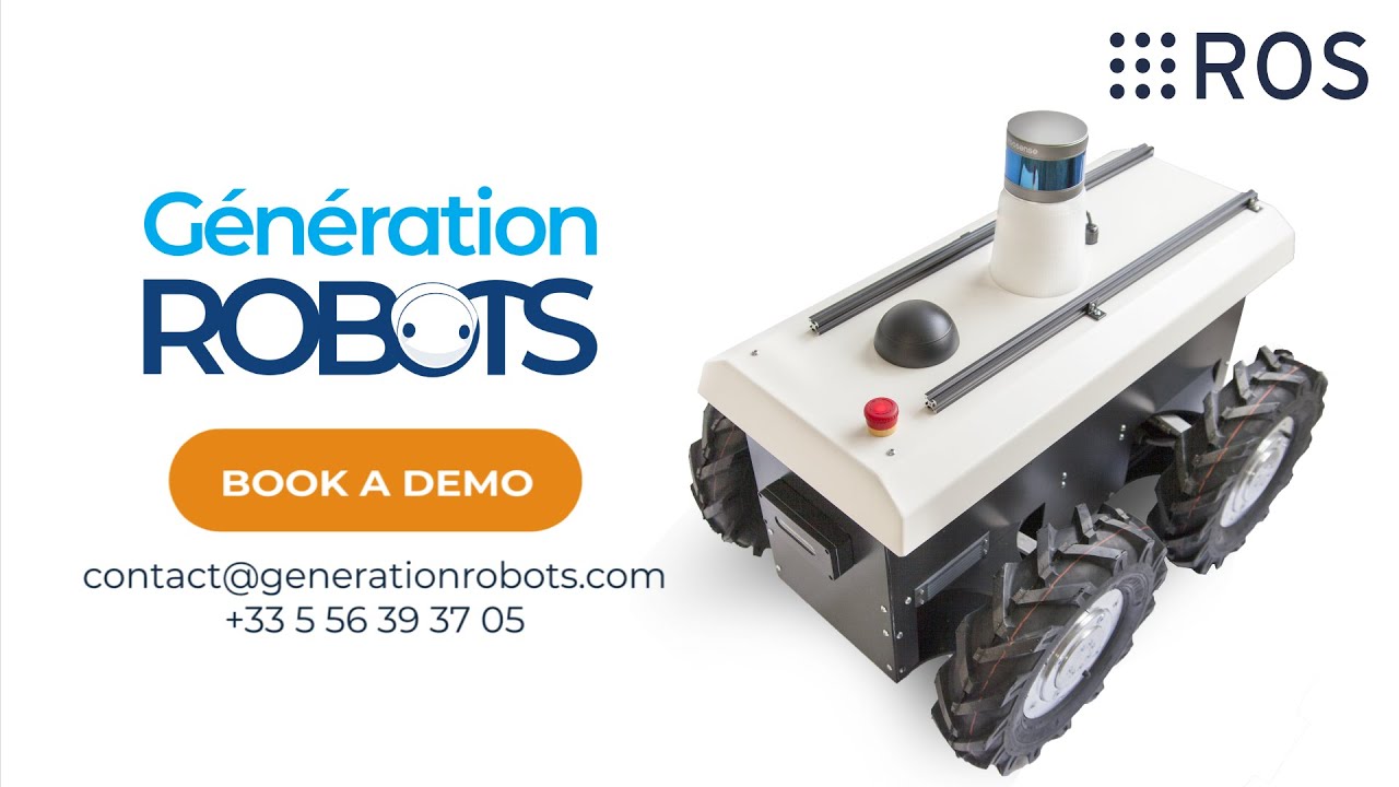 RR100 mobile research robot - ROS compatible (UGV)