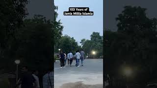 103 year celebrating 🎉 Jamia Millia Islamia 🎓#youtubeshorts #jamia #university