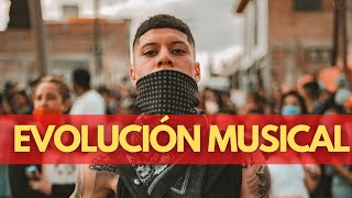 EVOLUCIÓN MUSICAL DE  SANTA FE KLAN  "EL NUEVO REY" - URBANO&YA