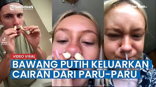 Viral, Video Bawang Putih Diklaim Bisa Keluarkan Cairan dari Paru paru, Benarkah screenshot 4