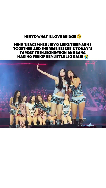 Mina and Jihyo WHAT IS LOVE? Bridge 🥺 [251011] #twice #misamo #mina #jihyo